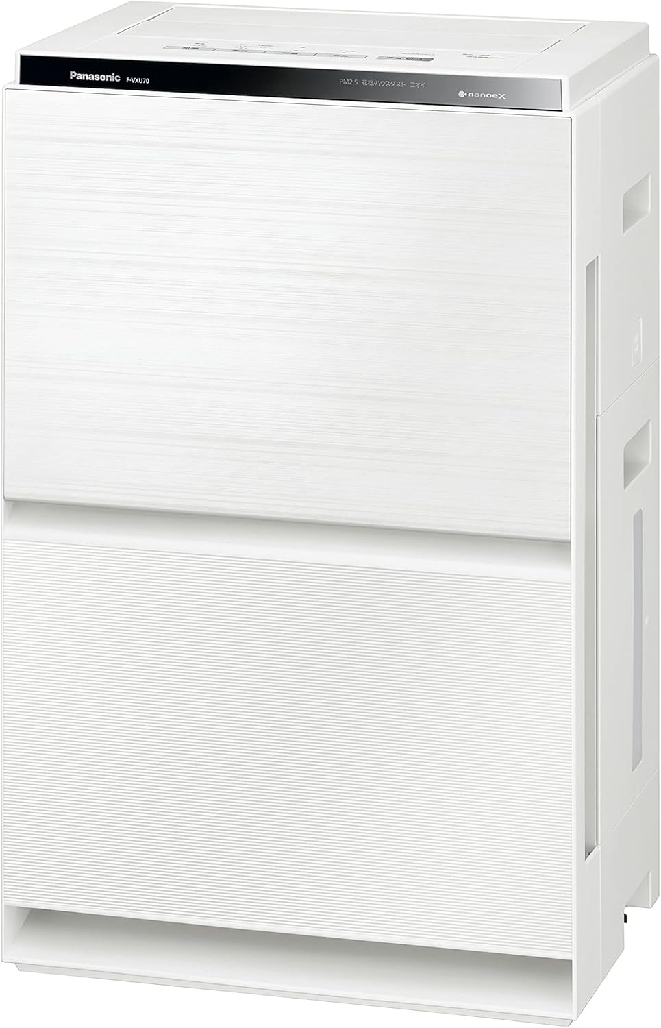 パナソニック 加湿空気清浄機 ナノイーX/9.6兆・エコナビ搭載 ~31畳 ホワイト F-VXU70-W 27,128円