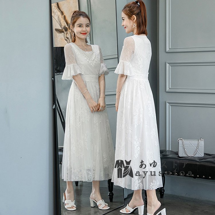 子供服 ワンピース ノースリーブ 春夏 女の子 キッズワンピース 薄手 ドット柄 チュニック 子供ド