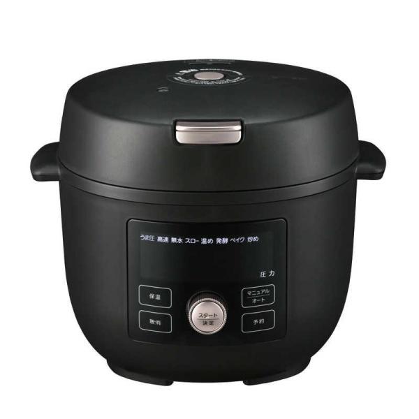 タイガー 電気圧力鍋 1台11役 2つのモード 42オートメニュー COOKPOT COK-B220(KM) マットブラック TIGER