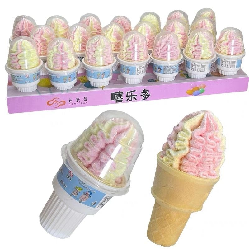 子供のアイスクリームクリスプケーキアイスクリームカップマシュマロは子供用コーンスナック小売 子供の日のギフト 誕生日プレゼント