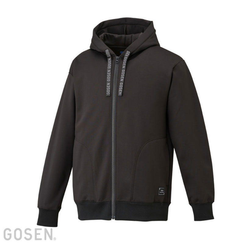 裏起毛ストレッチジップアップパーカー テニス・バドミントン アパレル(メンズ・ユニ) (W2540)