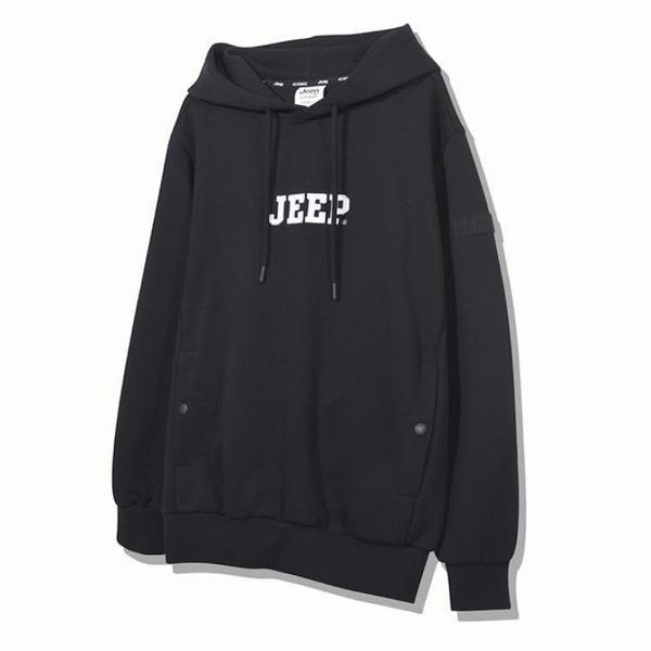 JEEP男女共用テープ飾り付きパーカー　パーカー_12_A JO3THU006_12