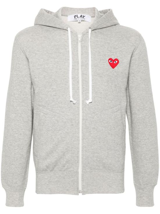 COMME DES GARCONS Men Hoodies AXT168 Grey