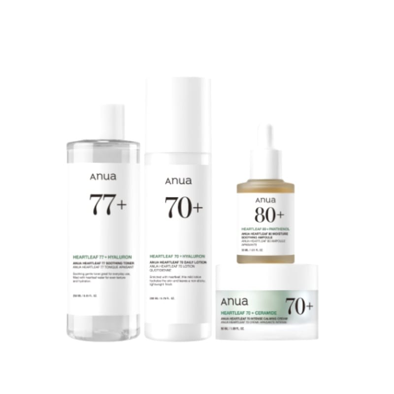 [SET]ドクダミ しっとり鎮静4 STEP(トナー+アンプル+ローション+インテンスクリーム)