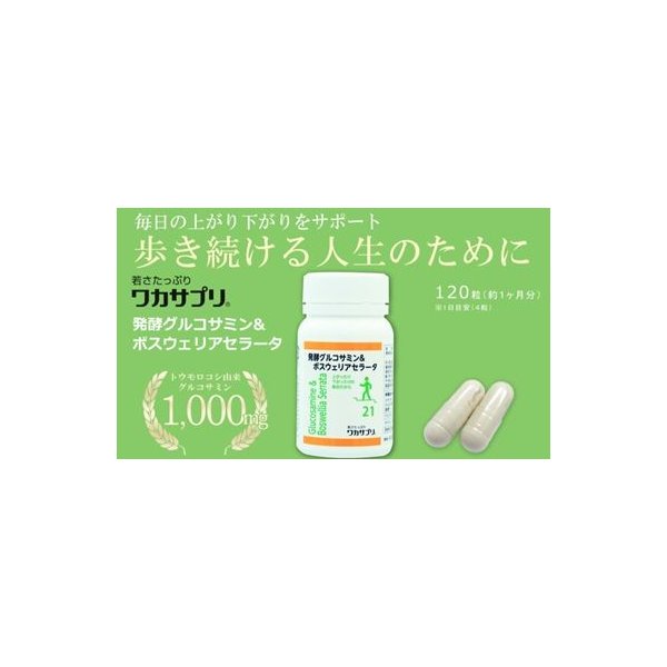 発酵グルコサミン ボスウェリアセラータ サプリメント