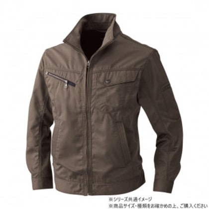 桑和 3223 長袖ブルゾン Lサイズ グリーン(6)