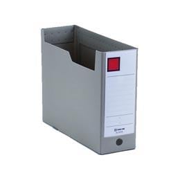 GボックスPP A4ヨコ 背幅103mm グレー 10冊 キングジム 4633N-GY