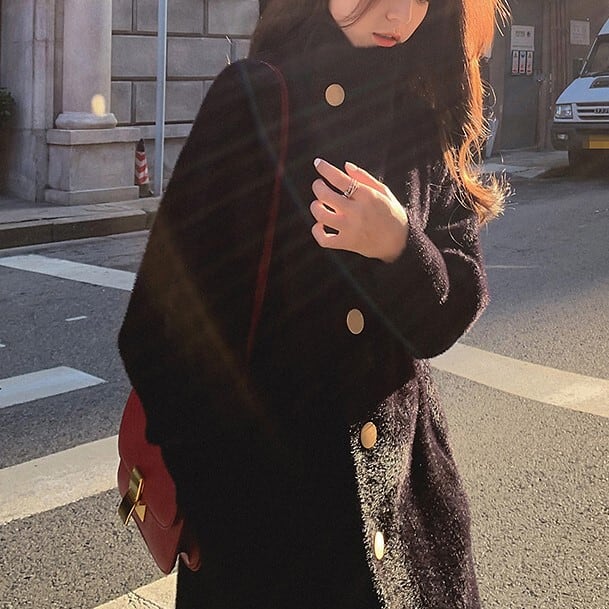 レディース コート アウター 美シルエット ムートンコート ボア フェイクファー インスタ映え 可愛い かわいい 韓国 かっこいい カジュアル 大人 上品 シンプル クラシック エレガント lout0