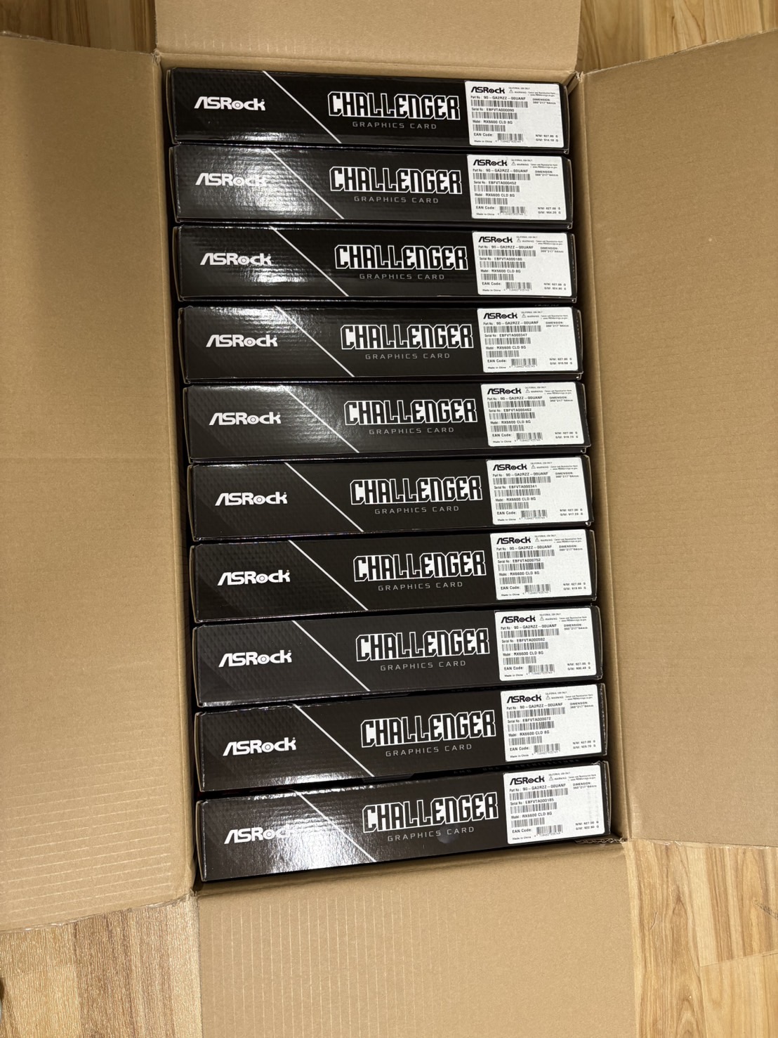 ASRoCK Radeon RX6600Challenger8GB ×10P