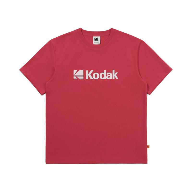 [公式]エッセンシャルビッグロゴアスキン半袖TシャツRED