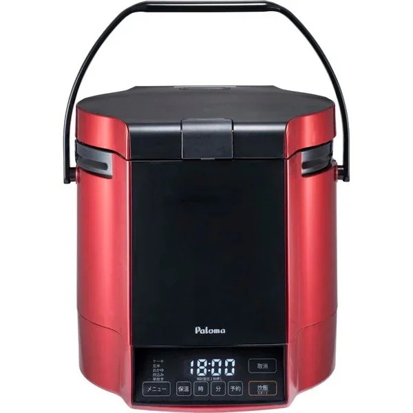 炊飯器 1升 PR-M18TR13A プレミアムレッドブラック 炊きわざ [ガス炊飯器(都市ガス用炊き) ]