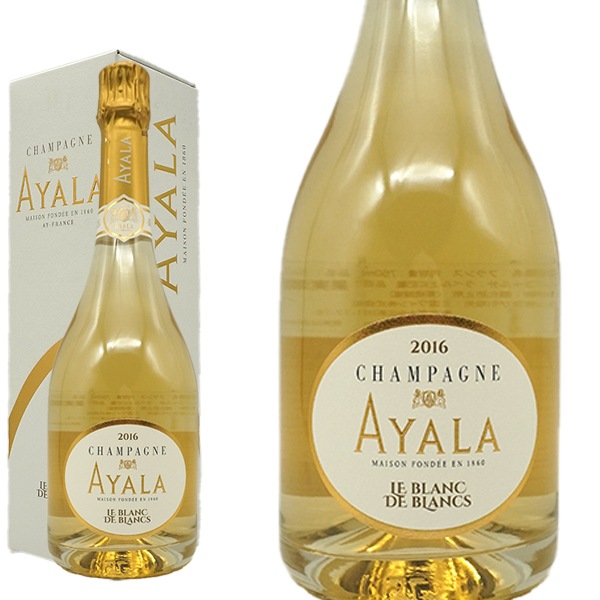 【箱入】アヤラ シャンパーニュ ル ブラン ド ブラン ミレジム 2016 (メゾン アヤラ) 正規代理店輸入品AYALA Champagne Le Blanc de Blancs Brut