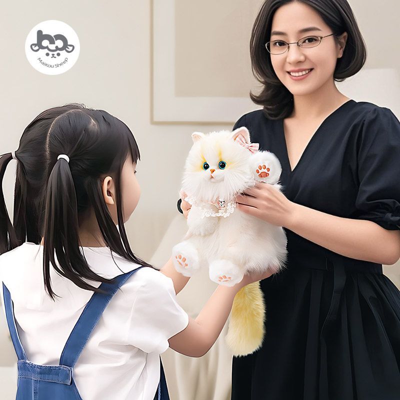 【公式正規品】 高品質のシミュレーション猫のおもちゃ人形子供や友達へのクリスマス・新年・誕生日プレゼント！孤独を紛らわせ家族・高齢者・子供たちとの一緒の時間を彩る 7,936円