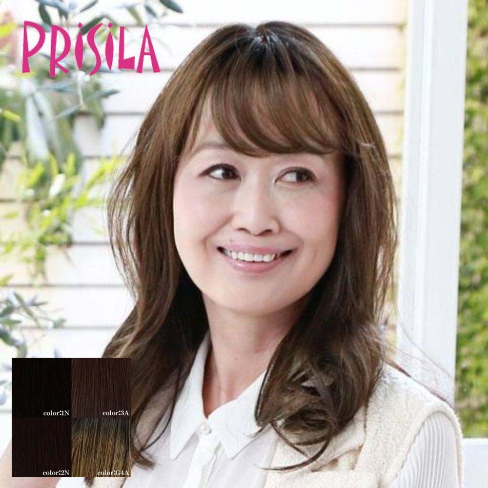 プリシラ プレミアム白髪隠しウィッグ ふんわりロングタイプ PRISILA