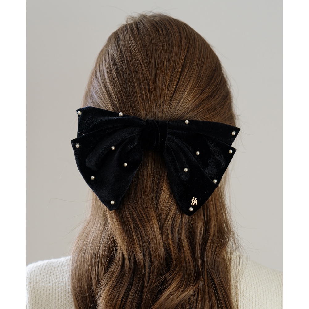 HAS HFS024 スターライト ベルベットリボン ヘアピン 6,560円
