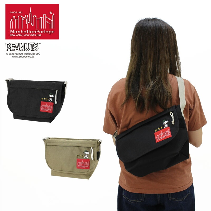 マンハッタン ポーテージ Manhattan Portage Casual Messenger Bag JR PEANUTS FW2022 MP1605JRPEANUTSFW22 ショルダーバッグ メ