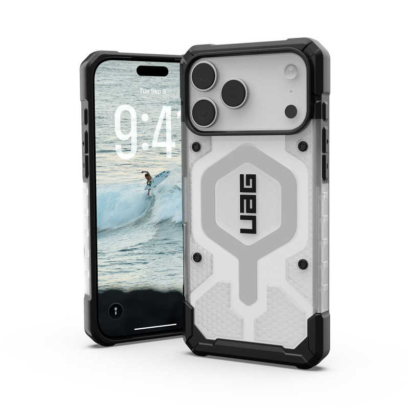 UAG　iPhone 17 Pro Max用 MagSafe対応 PATHFINDER CLEAR(アイス/シルバー)　UAG-IPH25LA-MS-I/S