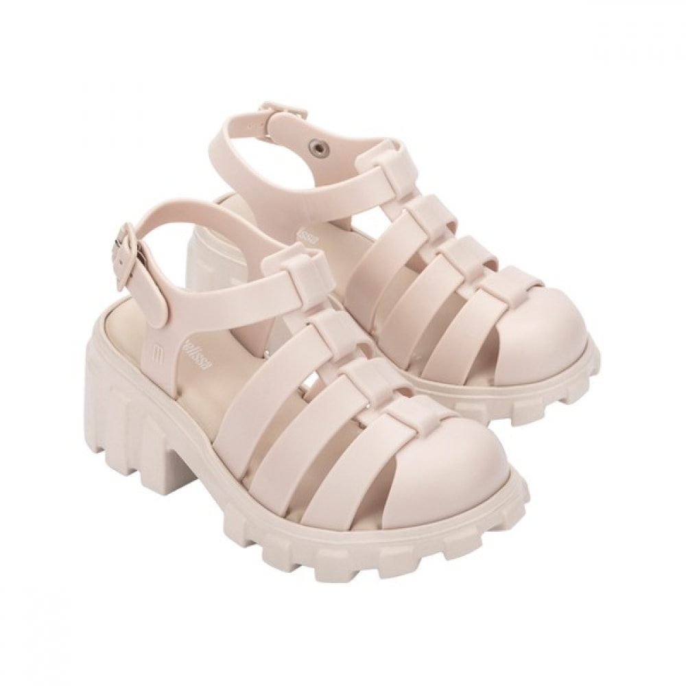 [トボックス] ミニメリッサメーガンサンダルユースベージュ MSYCE2TSMG11BEI