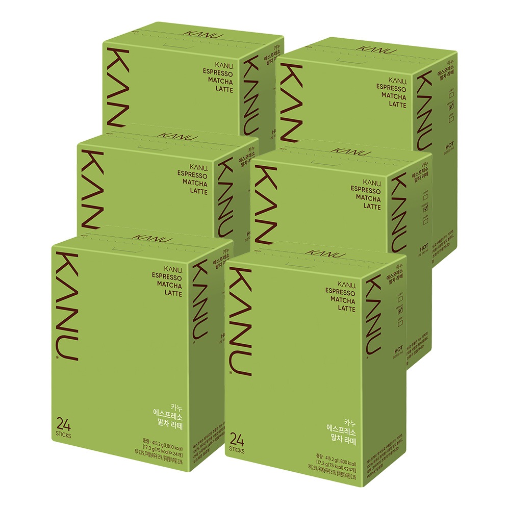 エスプレッソ 抹茶 ラテ 24本 x 6箱 計144本