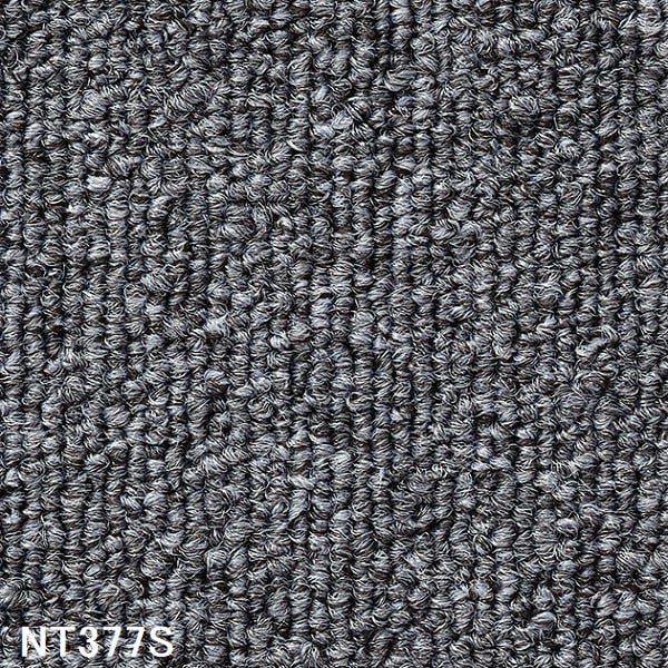 裏面のり付加工 耐候性/耐薬品性/静電性に優れたカーペットタイルNT-377S 12枚セット