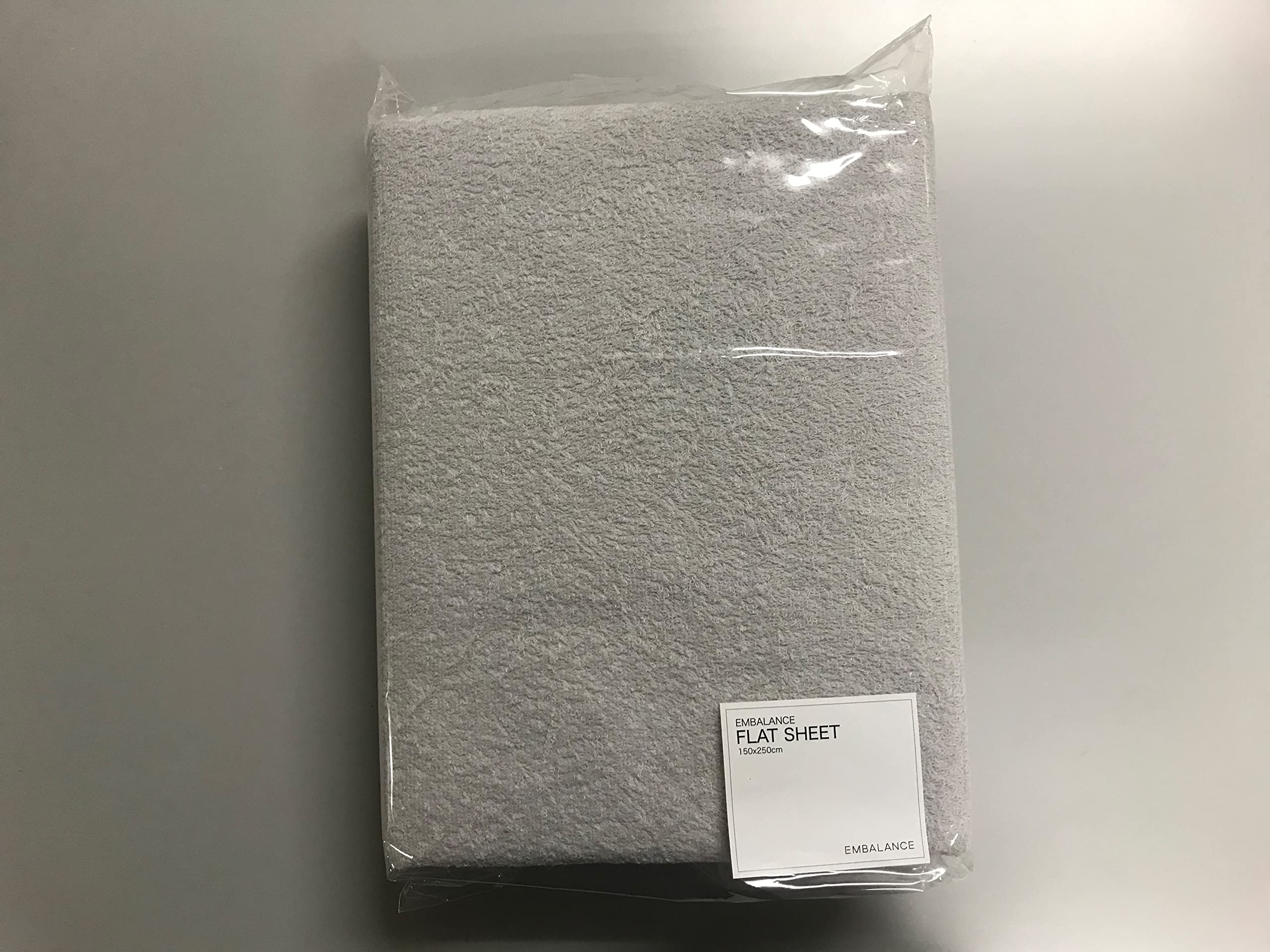 ウィルマックス エンバランス(EMBALANCE) フラットシーツ 150×250cm ライトグレー【EMBALANCE FLAT SHEET】T32128 日本製 シングル