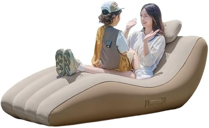 アウトドア 屋内用 電動 エアソファ インフレータブル ラウンジチェア ポータブル 可睡式