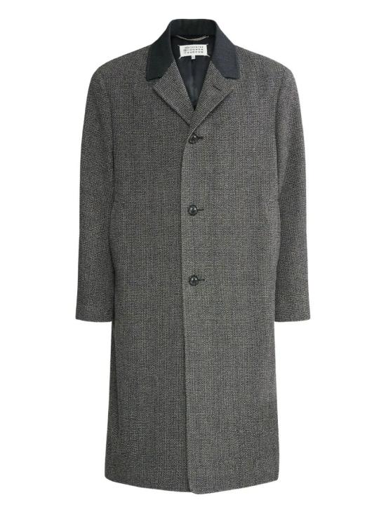 MAISON MARGIELA Men Coats S50AA0159 M35485 001F SALT PEPPER