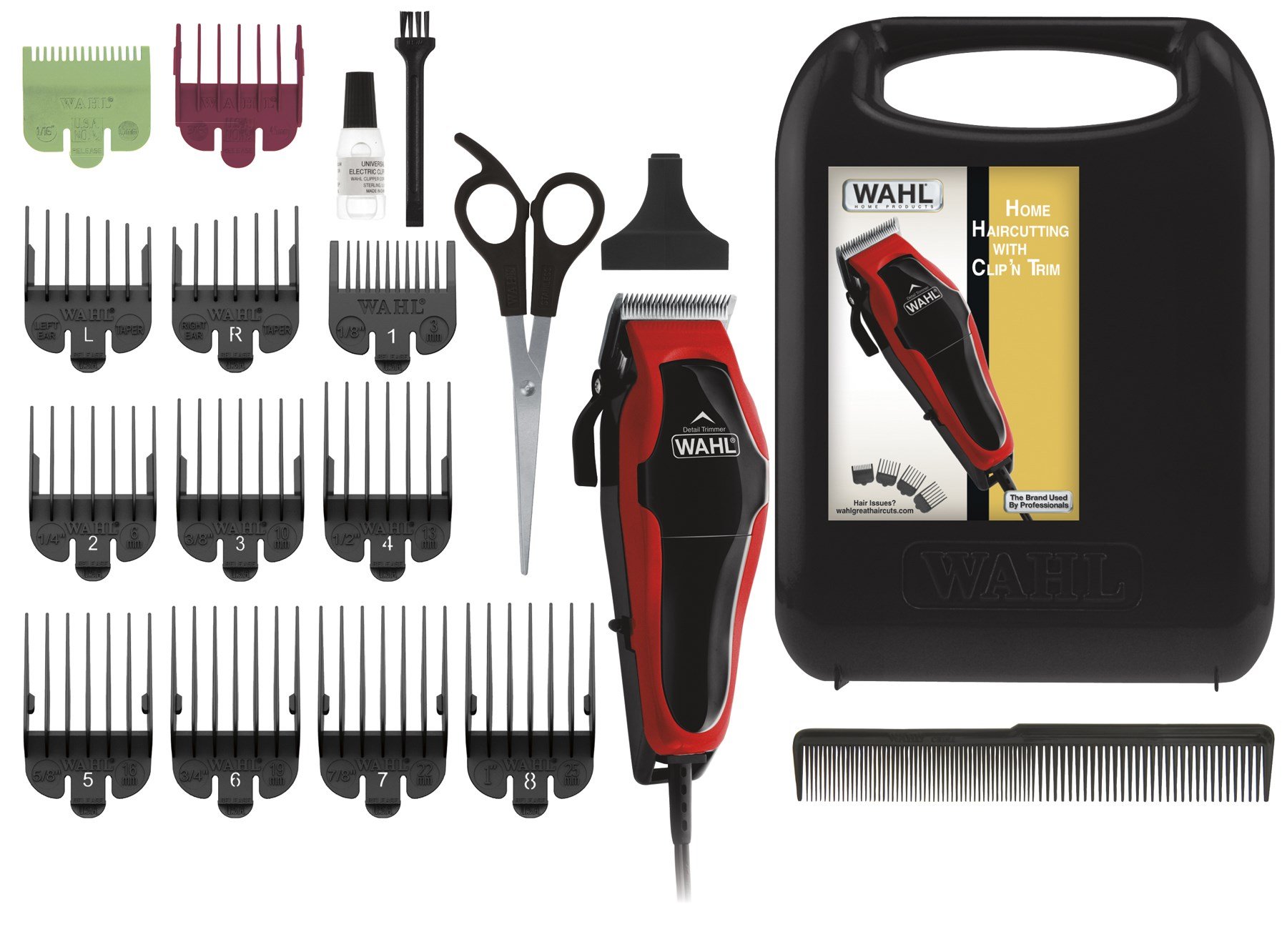 Wahl 79900-1501P クリップアンドトリム オールインワン クリッパー&トリマー 20個