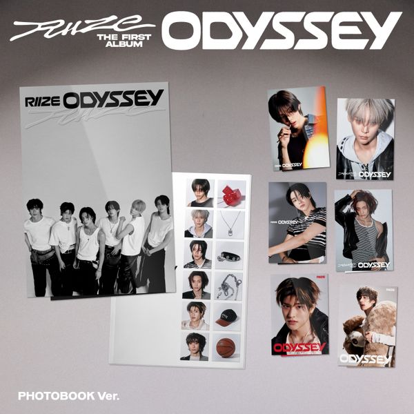 7種セット (PHOTOBOOK Ver.) RIIZE 正規1集アルバム ODYSSEY チャート反映 当店特典