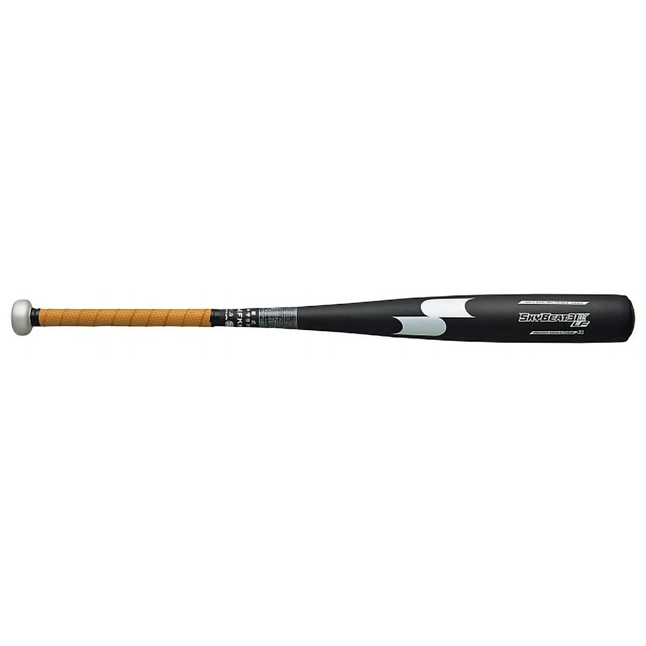 SSK(エスエスケイ) 野球 硬式バット 金属製 スカイビート31K-LF SBB2004 ブラック×NBシルバー 82cm 中学硬式対応