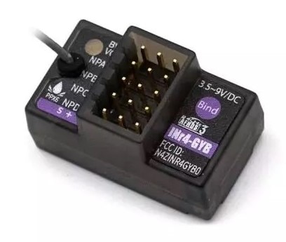 京商 FLYSKY INr4-GYBジャイロ付き受信機【82157】 ラジコンパーツ 82157 FLYSKY INr4-GYBジャイロツキジュシンキ