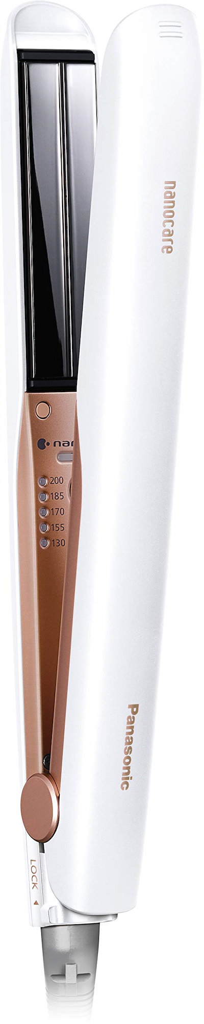 パナソニック ストレートヘアアイロン ナノケア 海外対応 黒 EH-HS99-K | パナソニック ヘアーアイロン ストレート用 ナノケア