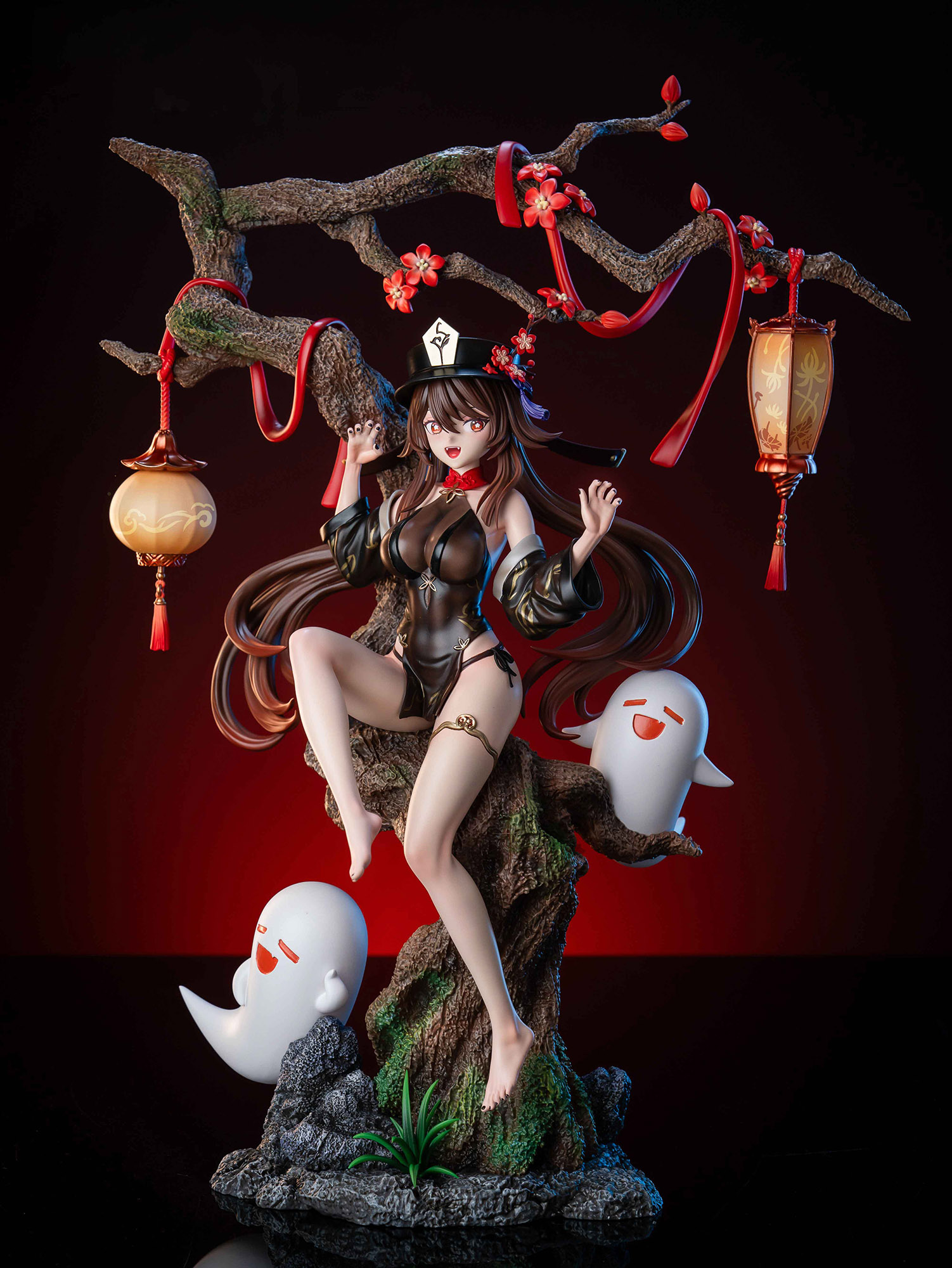 胡桃 フータオ フィギュア ランジェリーVer. 1/6スケール 塗装済み完成品 ガレージキット M.X.S 限定販売 スタチュー