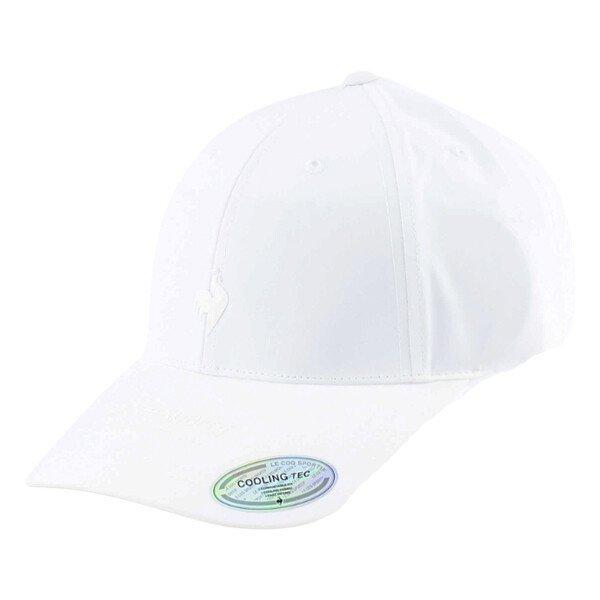 ロゴポイントスポーツボールキャップ QQ123ACP14 WHT