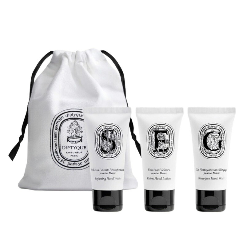 ハンドコレクション セット 30ml ハンドウォッシュ ハンドローション 巾着付き
