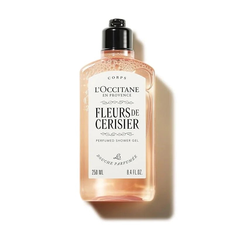 即納ロクシタン(LOCCITANE) フルールドスリジエサクラ[チェリーブロッサム] パフュームド シャワージェル 250mL ボディソープ 誕生日 女性 男性 人気 ギフト プレゼント