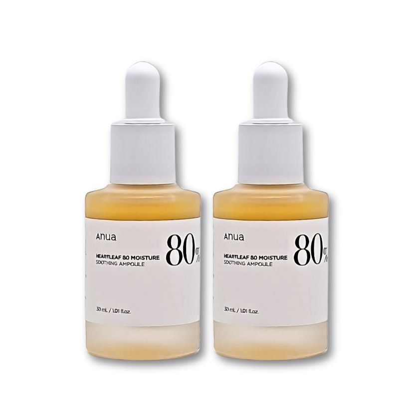 【1+1】[正規品][1+1]ドクダミ 80％ 水分鎮静アンプル 30mL*2