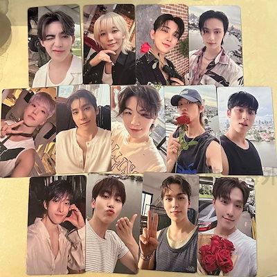 国内初の直営店 Qoo10] seventeen KPOP : 一直娯 mini12 タレントカード