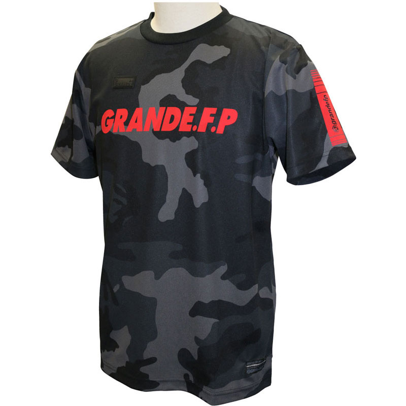 GRANDE.F.P(グランデエフピー) GRANDE.F.P カモ.トレーニングメッシュシャツ フットサル 半袖Ｔシャツ (gfph19002-0935)