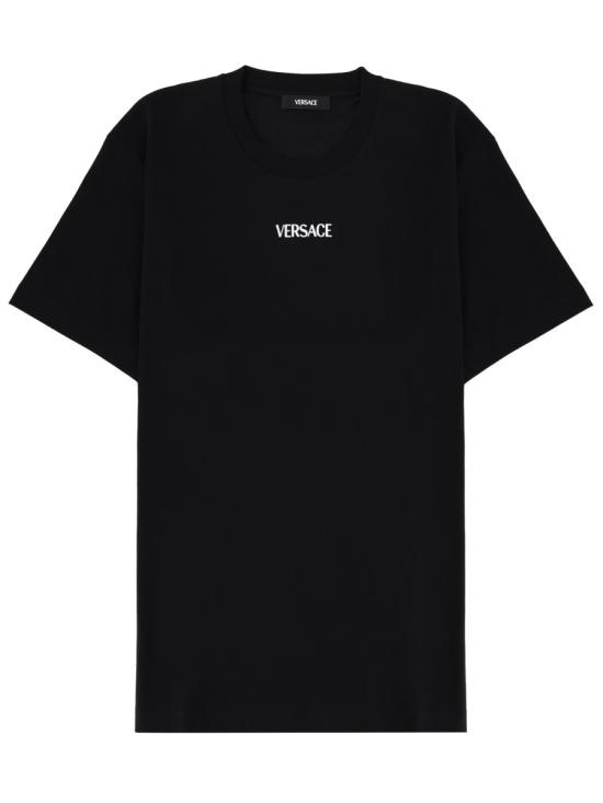 VERSACE Men T-Shirts 1013944 1A164551B000 BLACK