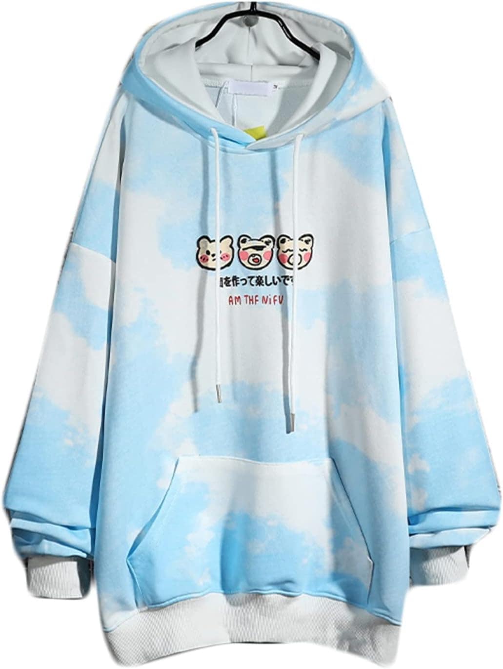 パーカー トレーナー メンズ レディース タイダイ染め フード付き 長袖 カジュアル クール 丈長め 体型パカー トップス プルオーバー 肌触りがいい 柔らかい オシャレ 通気性 ストレッチ