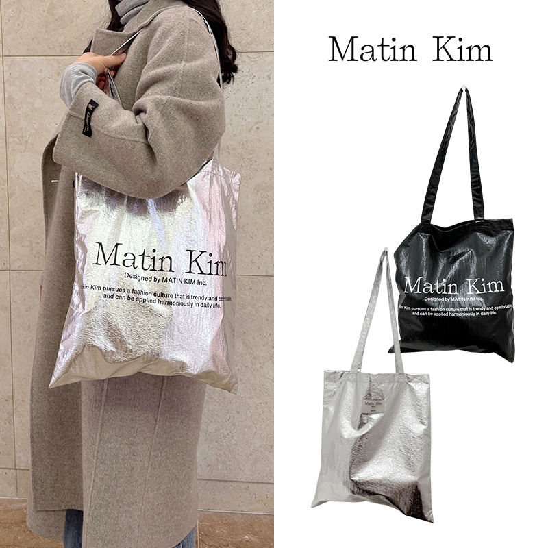 MATIN POPPIN ロゴ エコバッグ [2カラー]