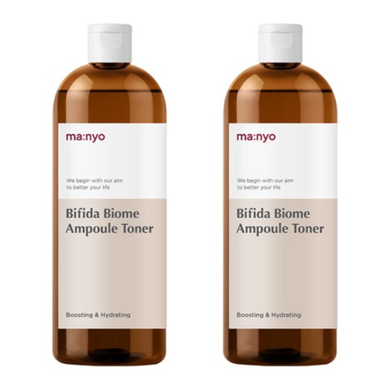 [1+1] ビフィダバイオームアンプルトナー 500ml+500ml / トナー / 韓国コスメ