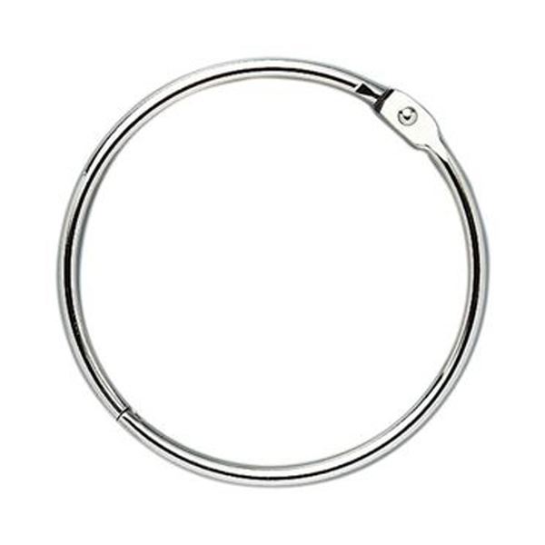 (まとめ)コクヨ カードリング 30号内径80mm リン-130 1セット(20個)(×10セット)