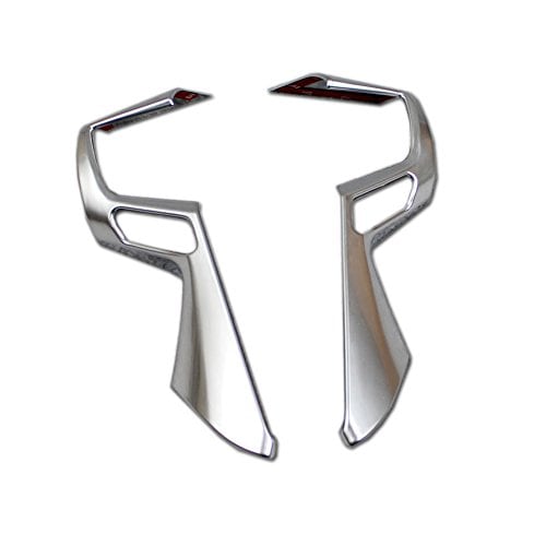 RUIQ トヨタ アルファード ヴェルファイア 30系 専用 内装 艶消しニッケルメッキ ステアリン