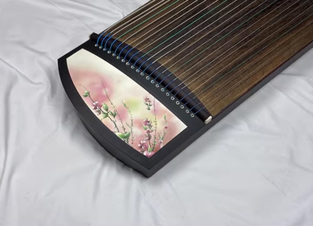 筝 125cm 梅の花の模様 中国の弦楽器