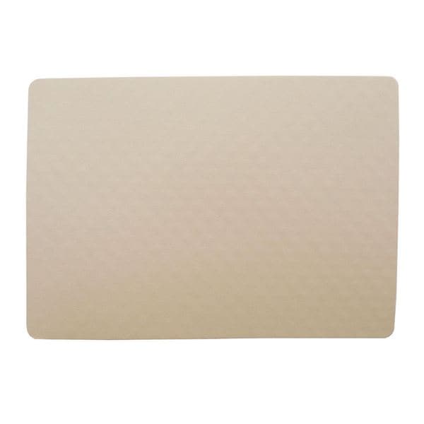 カラーマット/ラグマット (ハーフ アイボリー) 幅42.5cm 洗える 防滑 防傷 防カビ加工 保温性 (15個セット) (リビング)