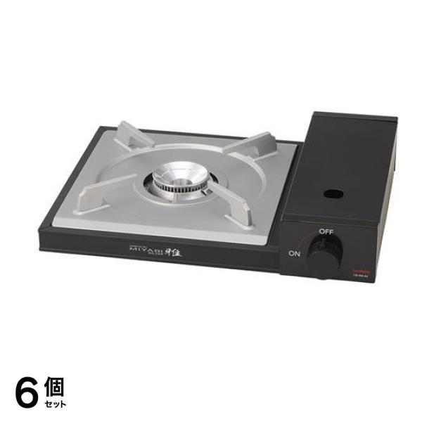 イワタニ カセットこんろ カセットフー 雅SLIM CB-WA-64 1台入 6個セット