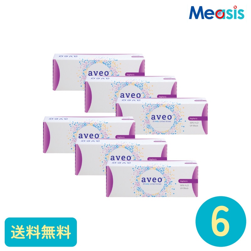 アベオワンデー 30枚 6箱 アイミー 1日使い捨てタイプ 8,891円