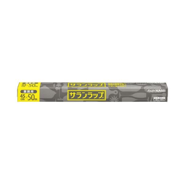 (まとめ)旭化成ホームプロダクツ サランラップ 業務用 45cm×50m(×5セット)